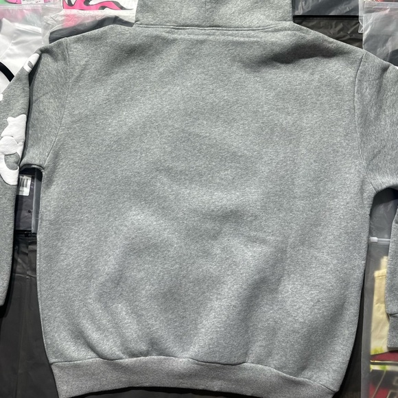 Sp5der Beluga Hoodie “Heather Grey” - Picture 5 of 7